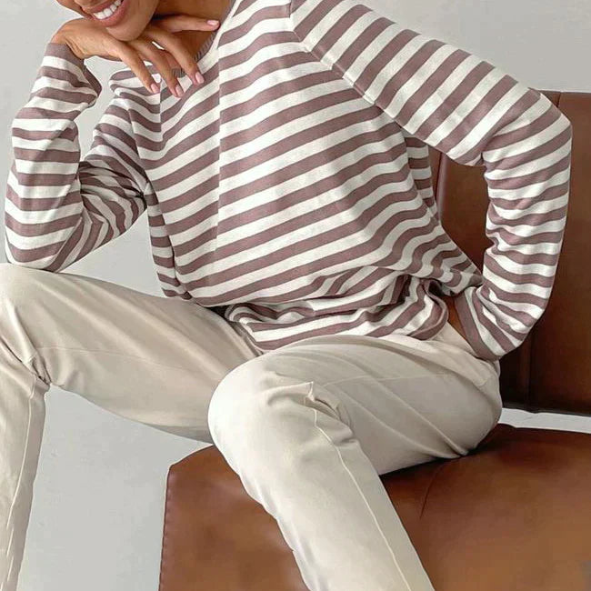 Grace™ - Camicia Striata Elegante