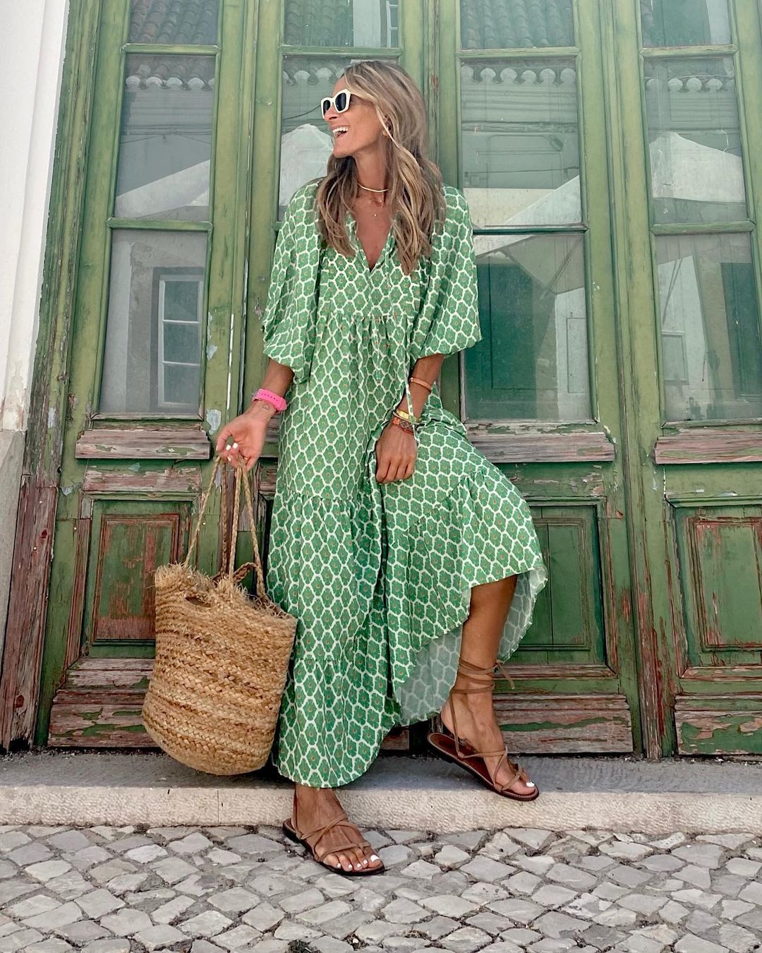 Iwa | Abito lungo Bohemien