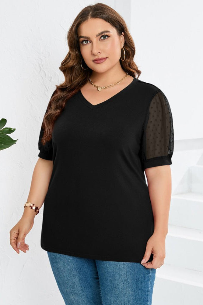Helena | Blusa Sleek con Scollatura a V