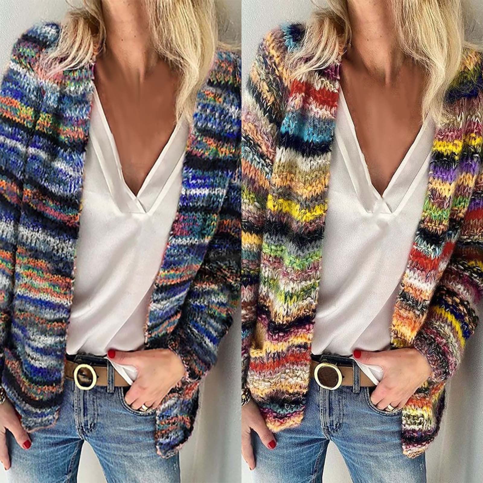 Layla™ - Cardigan Super Morbido, Multicolore