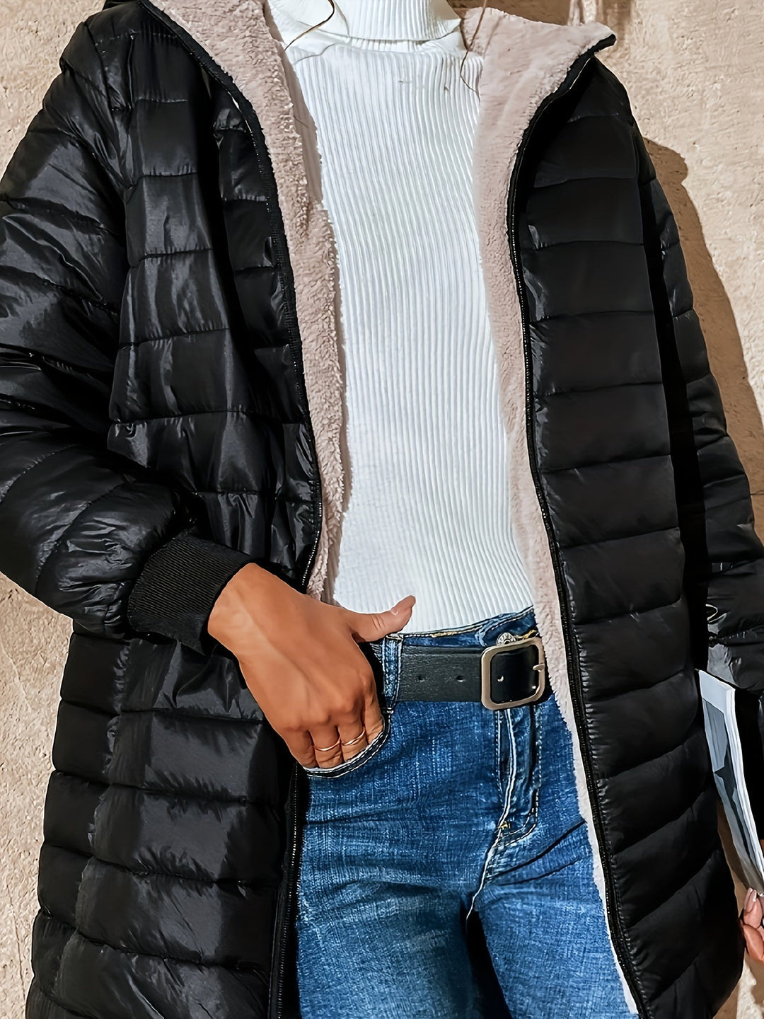 Alyssa™ - Giacca Termica Lunga Casual e Confortevole