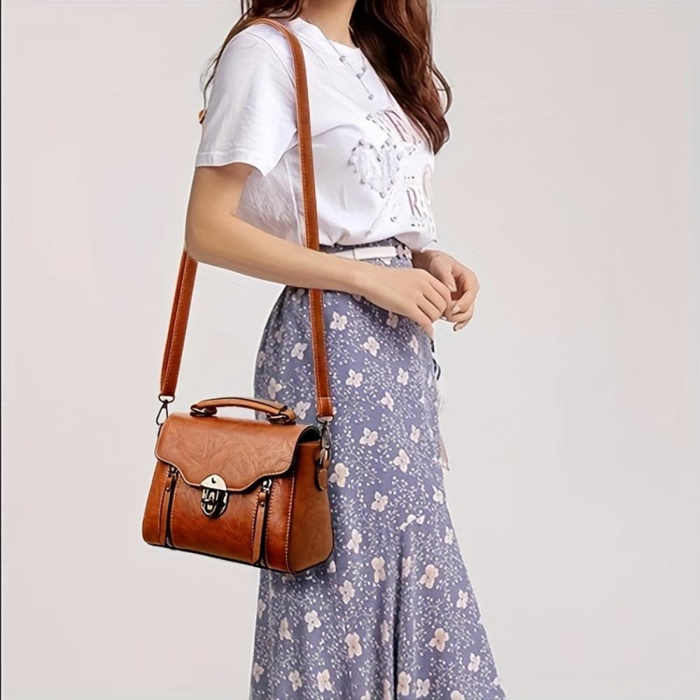 Zoe™ Eleganza Senza Tempo | Borsa a Tracolla Vintage