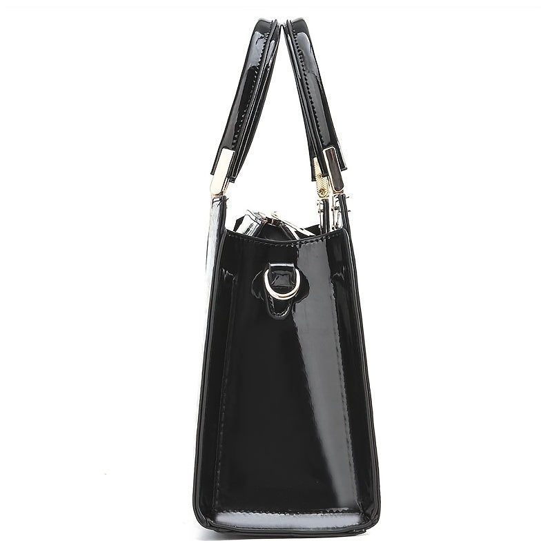 Brooklyn™ Shine | Borsa di Lusso con Stampa Crocodile