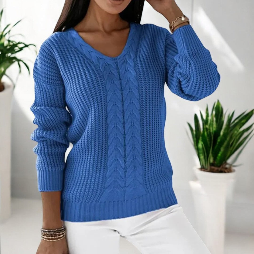 Mia™ - Maglione Elegante in Maglia