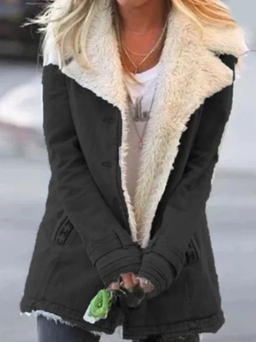 Grace™ - Cappotto Comodo Foderato in Pile