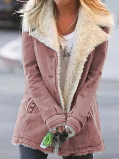 Grace™ - Cappotto Comodo Foderato in Pile