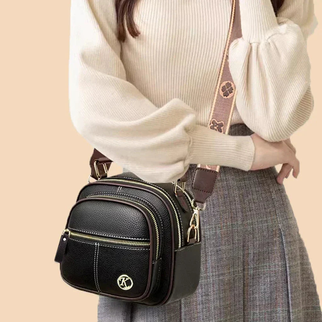 Layla™ Sofisticazione Senza Tempo | Borsa Elegante con Tracolla