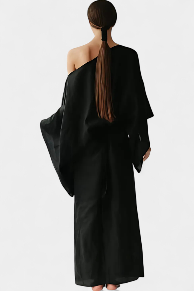 Kamilia - Vestito Kimono con Cintura