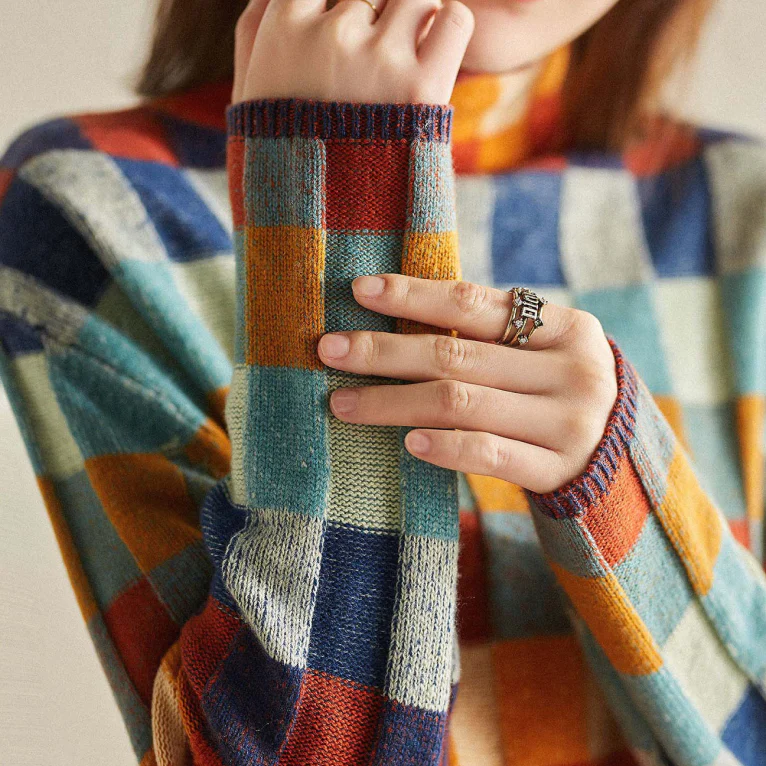 Olivia™ - Maglione a Collo Alto in Cashmere Morbido