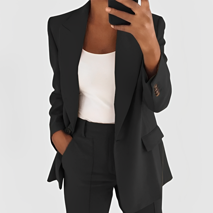 Luna™ - Set Blazer Chic e Raffinato