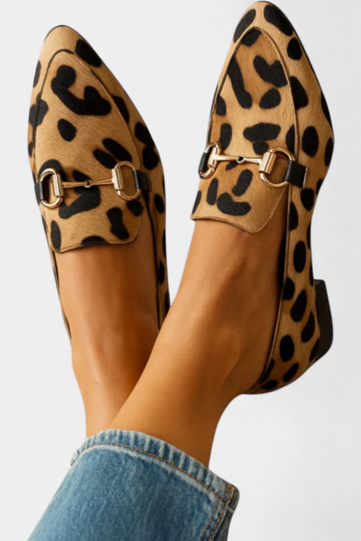 Mocassino Lillian con Fibbia Metallica