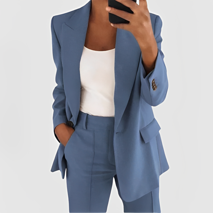 Luna™ - Set Blazer Chic e Raffinato