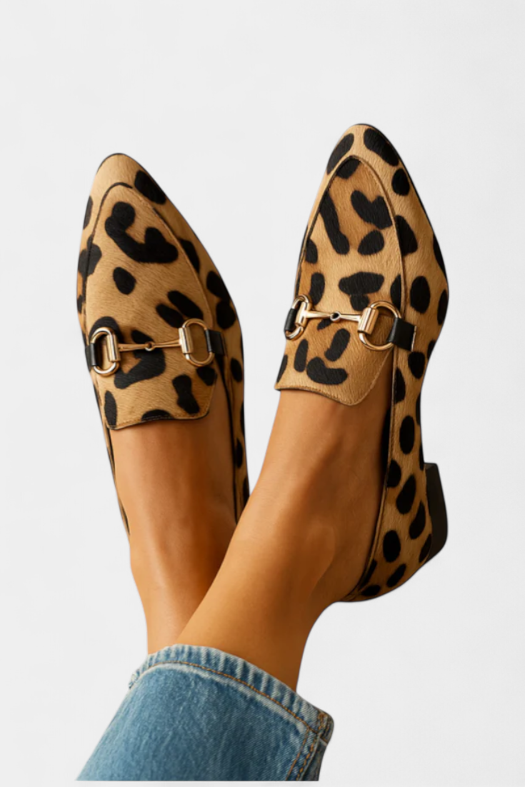 Mocassino Lillian con Fibbia Metallica