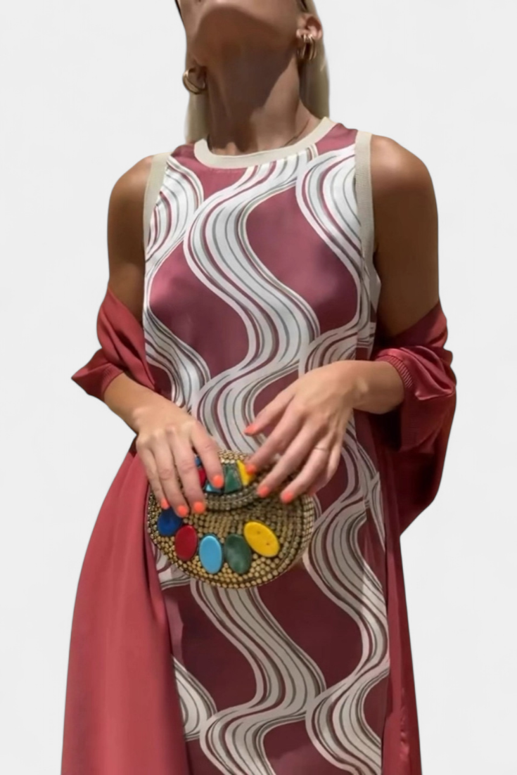Abito da Sera Alice con Stola Elegante