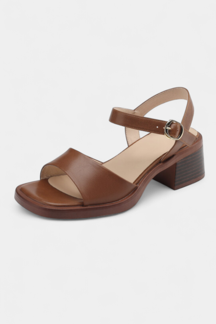 Sandali Piani Rozminda Ispirati al Vintage con Cinghie Delicate