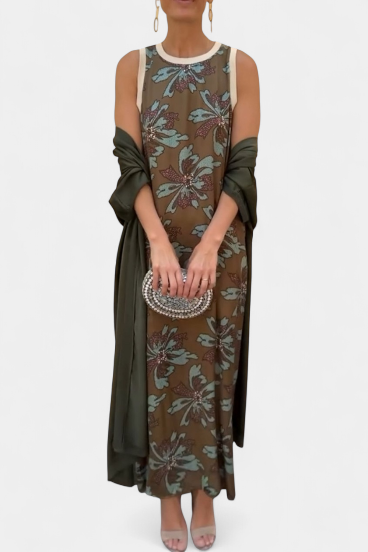Abito da Sera Alice con Stola Elegante