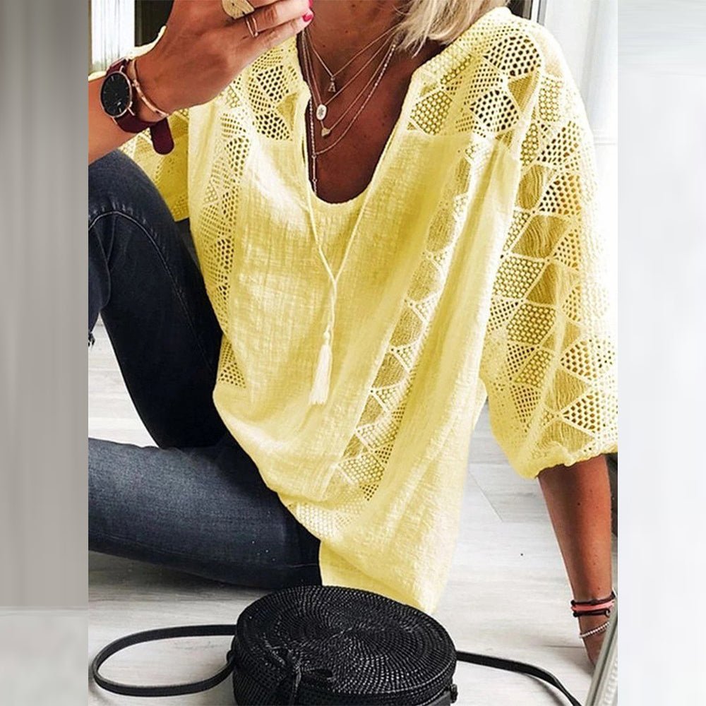 Harper | Blusa di Cotone Leggera