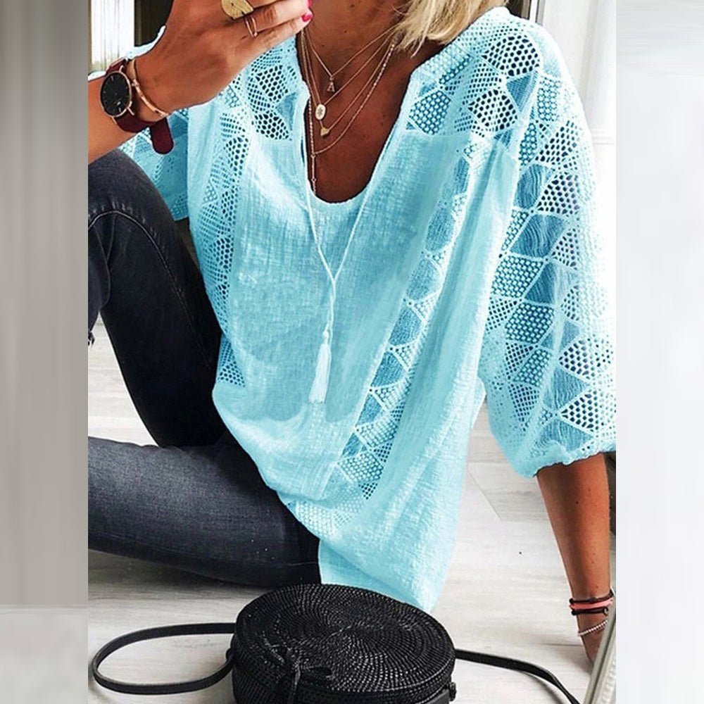 Harper | Blusa di Cotone Leggera