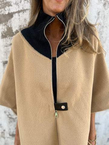 Alessia | Giacca con Collo Alto e Mezza Zip - Edizione Limitata
