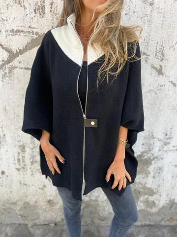 Alessia | Giacca con Collo Alto e Mezza Zip - Edizione Limitata