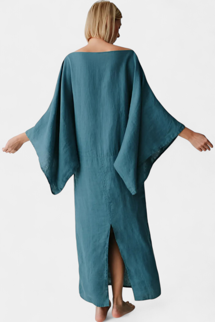 Kamilia - Vestito Kimono con Cintura