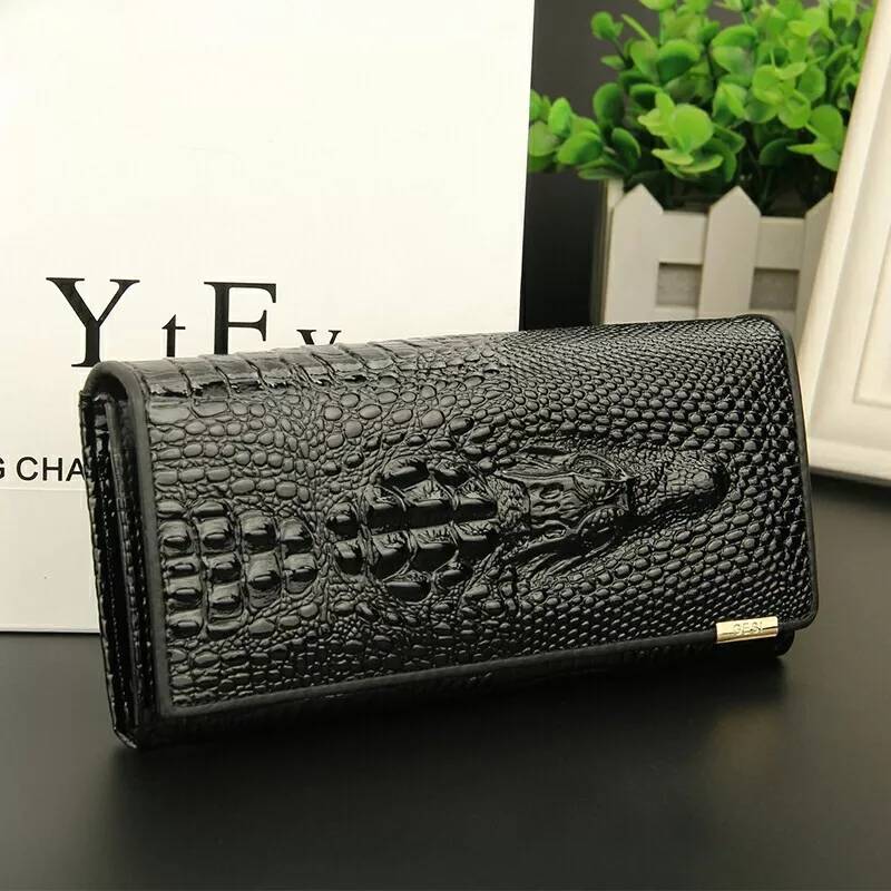 Madison™ Stile | Elegante Portafoglio RFID con Embossing
