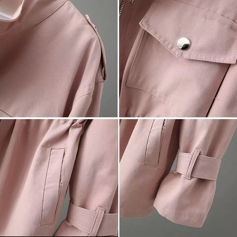 Avery™ - Trench Coat Elegante in Mistura