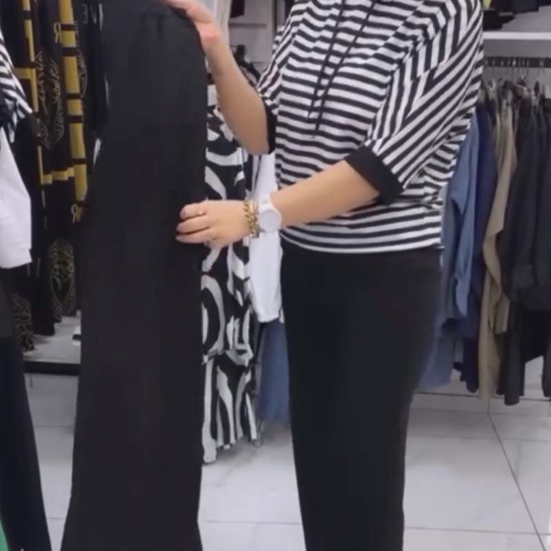 Janel | Set Top e Pantaloni Moderno